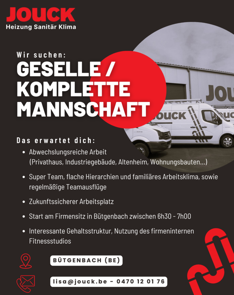 Stellenanzeige Geselle Mannschaft 2025 V2